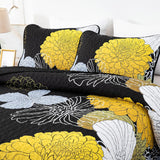 NNEDSZ Refined Quilted Bedspread and Pillowcases Set: Perfect Harmony of Comfort and Style - Queen size