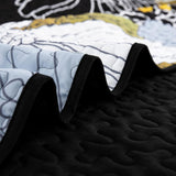NNEDSZ Refined Quilted Bedspread and Pillowcases Set: Perfect Harmony of Comfort and Style - Queen size