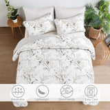 NNEDSZ Breathtaking Quilted Coverlet and Pillowcases Set: Transform Your Bedroom's Look - Queen size