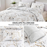 NNEDSZ Breathtaking Quilted Coverlet and Pillowcases Set: Transform Your Bedroom's Look - Queen size