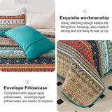 NNEDSZ Textured Quilted bedspread and pillowcovers set: Add Depth and Dimension - Queen size
