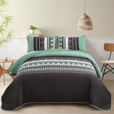 NNEDSZ Neutral Quilted bedspread and pillowcovers set: Versatile Style - Queen size