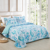 NNEDSZ Inviting Quilted bedspread and pillowcovers set: Ideal for All Seasons - Queen size