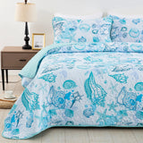 NNEDSZ Inviting Quilted bedspread and pillowcovers set: Ideal for All Seasons - Queen size