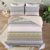 NNEDSZ Crafted Quilted Bedspread and Pillowcases Set: A Testament to Skilled Craftsmanship - Queen size