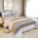 NNEDSZ Crafted Quilted Bedspread and Pillowcases Set: A Testament to Skilled Craftsmanship - Queen size