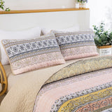 NNEDSZ Crafted Quilted Bedspread and Pillowcases Set: A Testament to Skilled Craftsmanship - Queen size