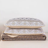 NNEDSZ Crafted Quilted Bedspread and Pillowcases Set: A Testament to Skilled Craftsmanship - Queen size
