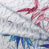 NNEDSZ Floral Quilted bedspread and pillowcovers set: Embrace Nature Indoors - Queen size