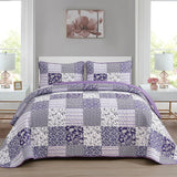 NNEDSZ Harmonious Quilted bedspread and pillowcovers set: Perfect Balance of Style - Queen size