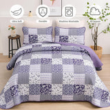 NNEDSZ Harmonious Quilted bedspread and pillowcovers set: Perfect Balance of Style - Queen size