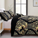 NNEDSZ Luminous Quilted Coverlet and Pillowcases Set: Brighten Your Bedroom Atmosphere - Queen size