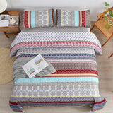 NNEDSZ Ethereal Textured bloom 3 Pc Bedspread & Pillow Cover Set
