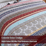 NNEDSZ Ethereal Textured bloom 3 Pc Bedspread & Pillow Cover Set