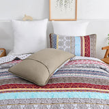 NNEDSZ Ethereal Textured bloom 3 Pc Bedspread & Pillow Cover Set