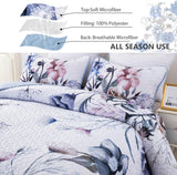 NNEDSZ Venerable Quilted bedspread and pillowcovers set: Classic and Elegant - Queen size