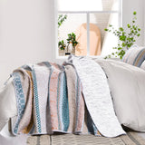 NNEDSZ Graceful Quilted Coverlet and Pillowcases Set: Timeless Beauty and Comfort - Queen size