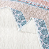 NNEDSZ Graceful Quilted Coverlet and Pillowcases Set: Timeless Beauty and Comfort - Queen size