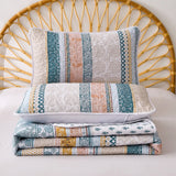 NNEDSZ Graceful Quilted Coverlet and Pillowcases Set: Timeless Beauty and Comfort - Queen size