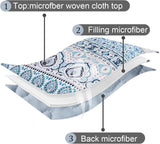 NNEDSZ Cozy Quilted Coverlet and Pillowcases Set: A Hug for Your Bed - Queen size