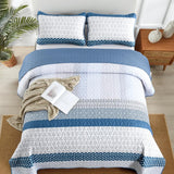 NNEDSZ Dazzling Quilted bedspread and pillowcovers set: Add Sparkle to Your Space - Queen size
