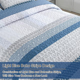 NNEDSZ Dazzling Quilted bedspread and pillowcovers set: Add Sparkle to Your Space - Queen size