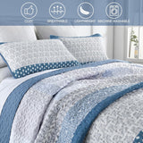 NNEDSZ Dazzling Quilted bedspread and pillowcovers set: Add Sparkle to Your Space - Queen size