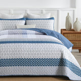 NNEDSZ Dazzling Quilted bedspread and pillowcovers set: Add Sparkle to Your Space - Queen size