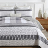 NNEDSZ Bespoke Quilted Bedspread and Pillowcases Set: Tailored Luxury for Your Home - Queen size