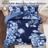NNEDSZ Vibrant Quilted coverlet and pillowcovers set: Eye Catching Design - Queen size