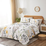 NNEDSZ Decorative Quilted Coverlet and Pillowcases Set: Elevate Your Home Decor - Queen size