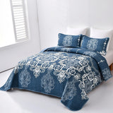 NNEDSZ Alluring Quilted bedspread and pillowcovers set: Luxurious Bedroom Addition - Queen size