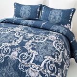 NNEDSZ Alluring Quilted bedspread and pillowcovers set: Luxurious Bedroom Addition - Queen size