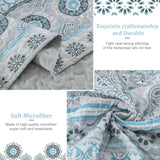 NNEDSZ Joyful Quilted coverlet and pillowcovers set: Brighten Up Your Bedroom - Queen size