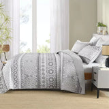 NNEDSZ Striking Quilted coverlet and pillowcovers set: Make a Bold Impact - Queen size