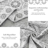 NNEDSZ Striking Quilted coverlet and pillowcovers set: Make a Bold Impact - Queen size