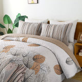 NNEDSZ Kaleidoscope Quilted bedspread and pillowcovers set: Vibrant and Fun - Queen size