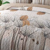 NNEDSZ Kaleidoscope Quilted bedspread and pillowcovers set: Vibrant and Fun - Queen size