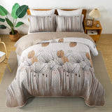 NNEDSZ Kaleidoscope Quilted bedspread and pillowcovers set: Vibrant and Fun - Queen size