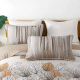 NNEDSZ Kaleidoscope Quilted bedspread and pillowcovers set: Vibrant and Fun - Queen size