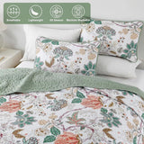 NNEDSZ Understated Quilted coverlet and pillowcovers set: Subtle Elegance - Queen size