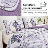 NNEDSZ Kaleidoscopic Quilted coverlet and pillowcovers set: Burst of Colors - Queen size