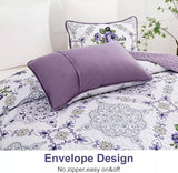 NNEDSZ Kaleidoscopic Quilted coverlet and pillowcovers set: Burst of Colors - Queen size