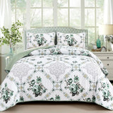 NNEDSZ Exquisite Quilted Bedspread and Pillowcases Set: A Touch of Elegance for Your Space - Queen size