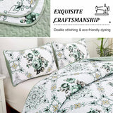 NNEDSZ Exquisite Quilted Bedspread and Pillowcases Set: A Touch of Elegance for Your Space - Queen size