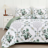 NNEDSZ Exquisite Quilted Bedspread and Pillowcases Set: A Touch of Elegance for Your Space - Queen size