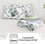 NNEDSZ Exquisite Quilted Bedspread and Pillowcases Set: A Touch of Elegance for Your Space - Queen size