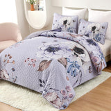 NNEDSZ Beautiful Quilted coverlet and pillowcovers set: Comfortable and Versatile - Queen size