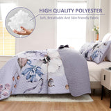 NNEDSZ Beautiful Quilted coverlet and pillowcovers set: Comfortable and Versatile - Queen size