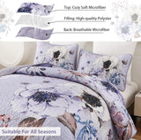 NNEDSZ Beautiful Quilted coverlet and pillowcovers set: Comfortable and Versatile - Queen size